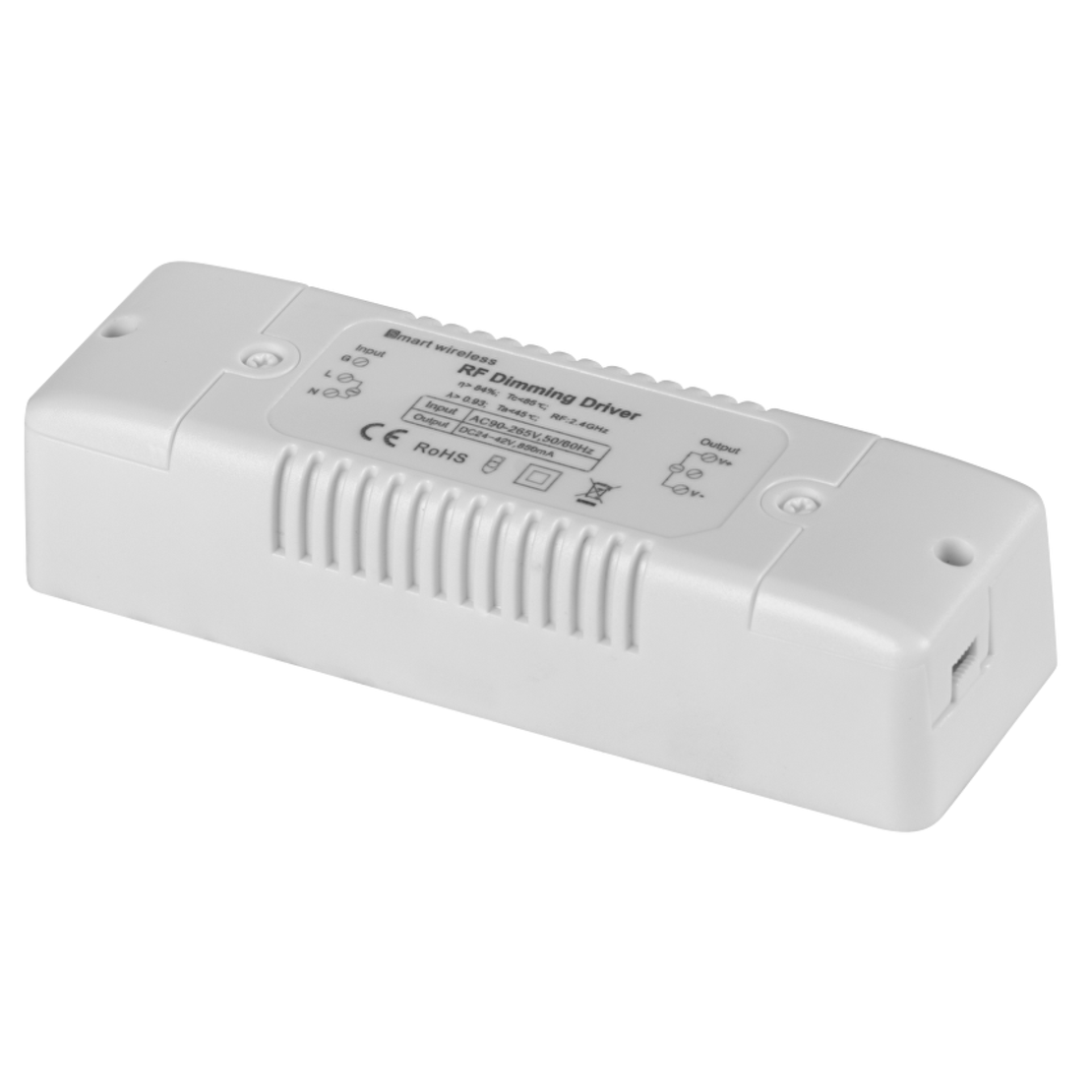 Smart 2.4G RF димиращ драйвер, 850mA  220V-240V AC  40W