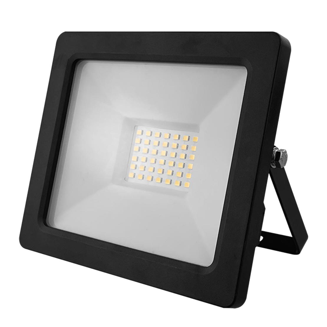 LED SLIM прожектор неутрална IP65  220V-240V AC 110° 30W 4000K SMD 2835