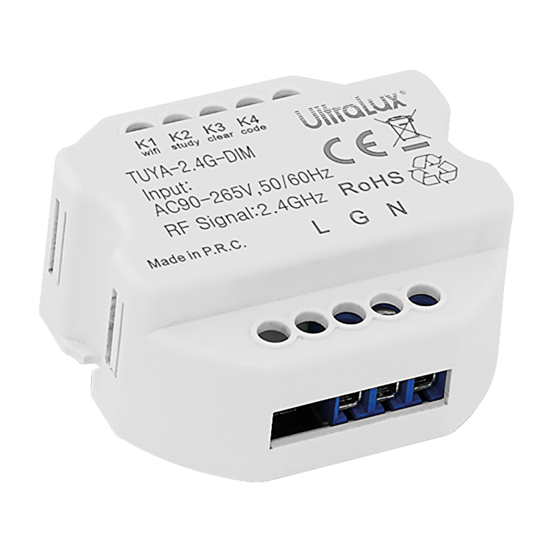 2.4F RF WIFI Tuya контролер, 1 зона  220V-240V AC