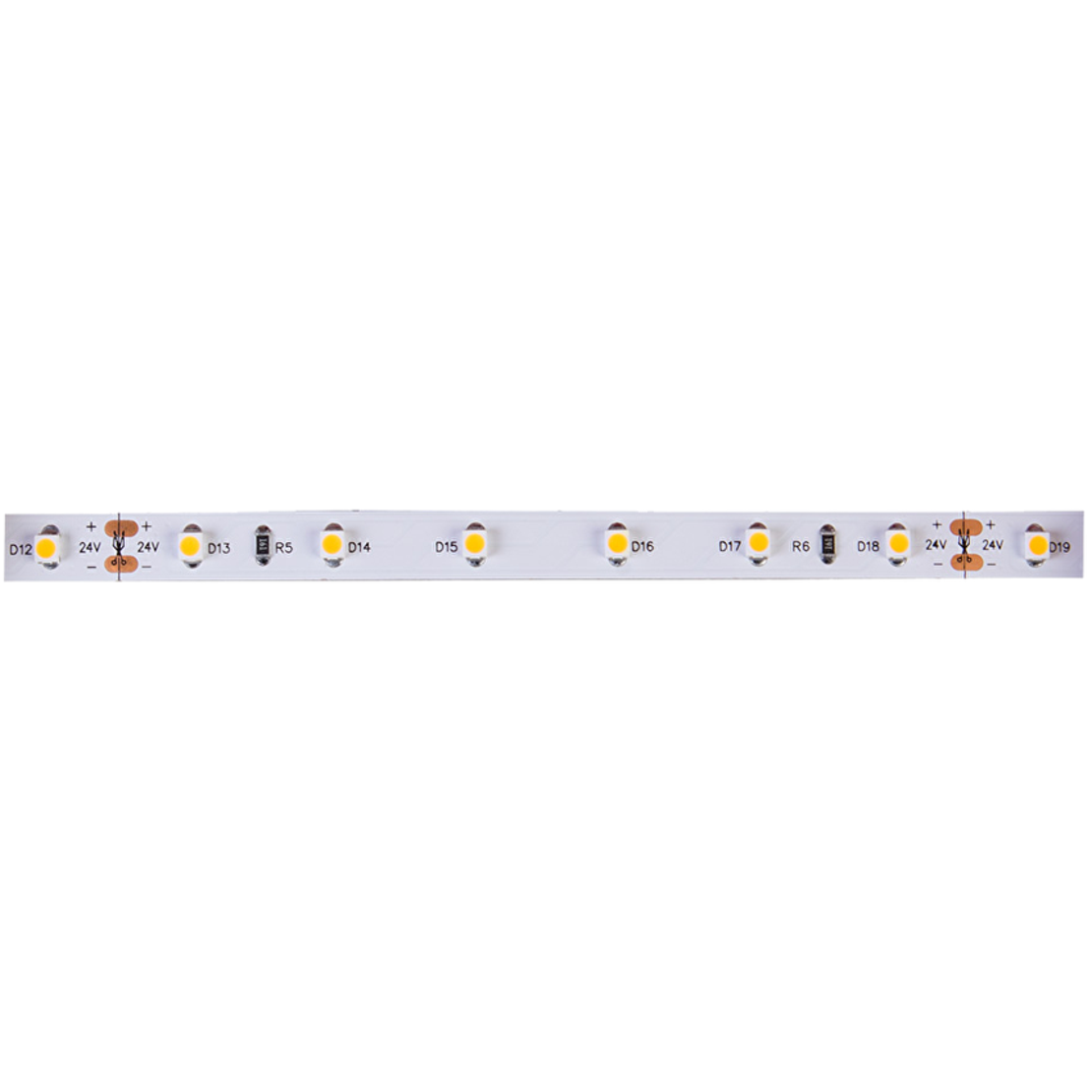 Професионална LED лента неутрално бяла 5м IP54  24V DC 120° 4.8W/m 4200K SMD 3528