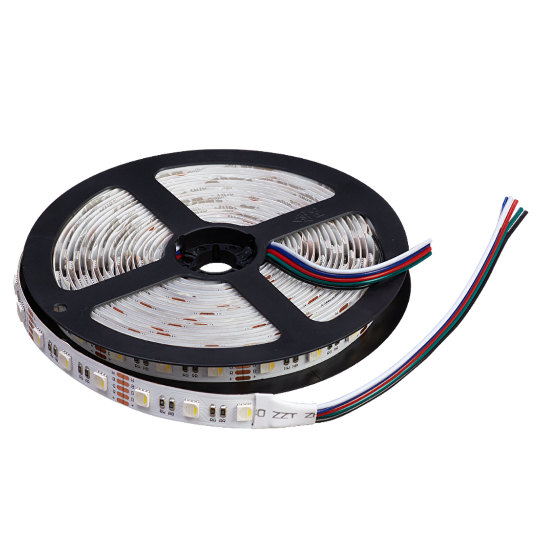 LED лента RGB+бяла 5м  12V DC 120° 17W/m RGBW SMD 5050