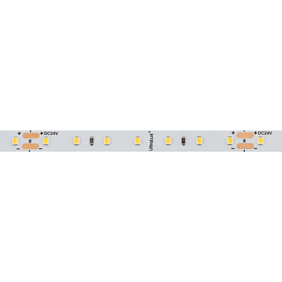 Професионална LED лента топло бяла 5м IP20  24V DC 120° 7.2W/m 2700K SMD 2835