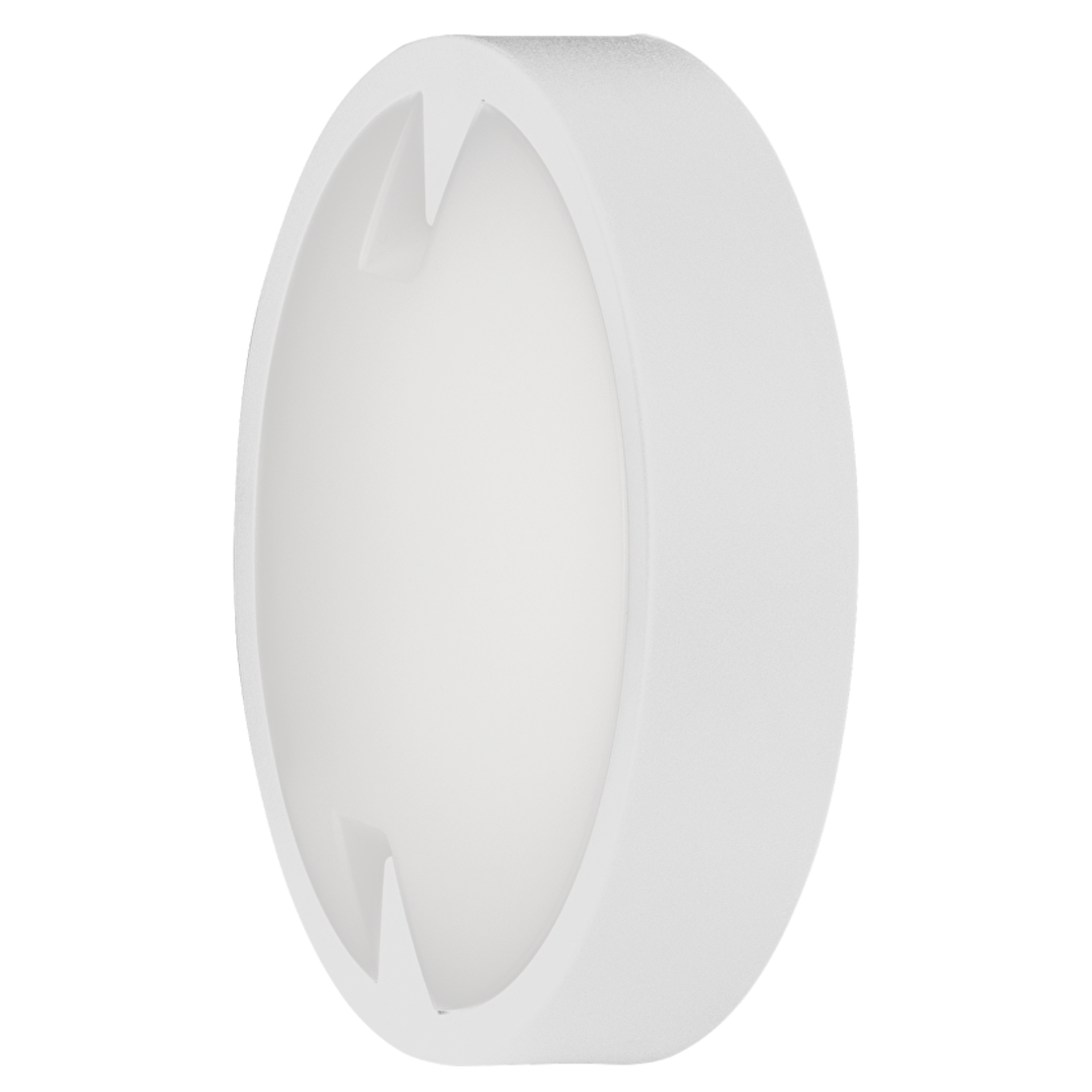 LED IP65 12W  плафониера бяла Кръг