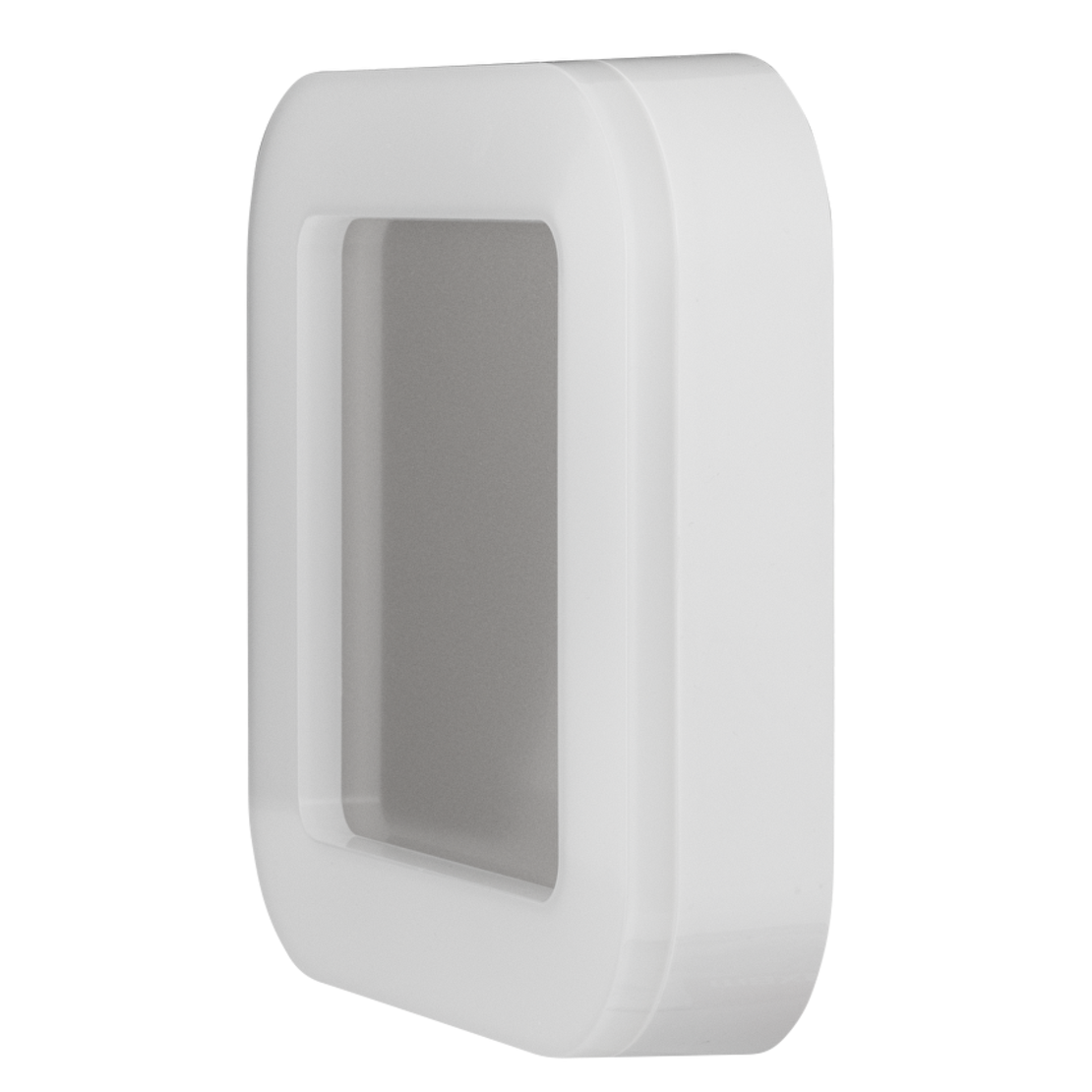 LED IP65 24W  плафониера бяла Квадрат