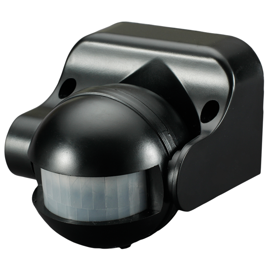 Сензор за движение за външен монтаж черен 180/12м/IP44  220V-240V AC 180° 1200W