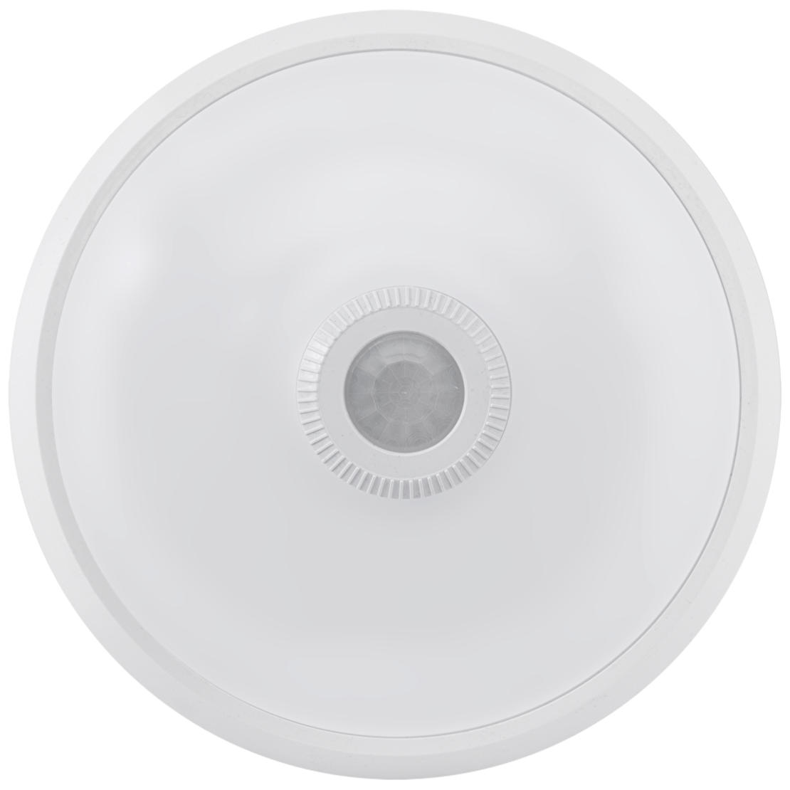 LED плафониера с PIR сензор за движение 15W 4000K  плафониера бяла Спирала