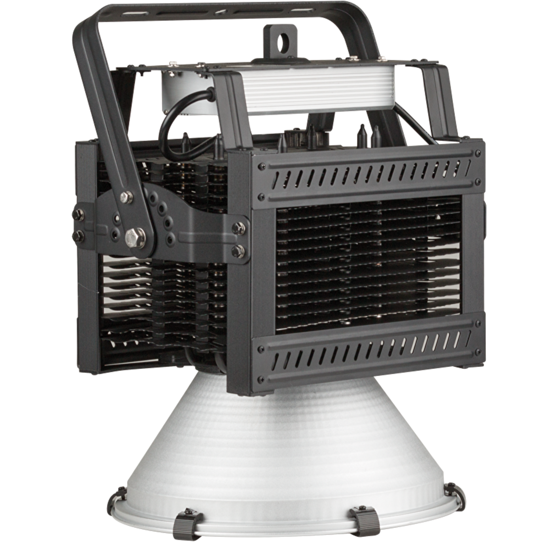 LED индустриално осветително тяло студена  90-245V 45° 500W 6000K CREE XBD