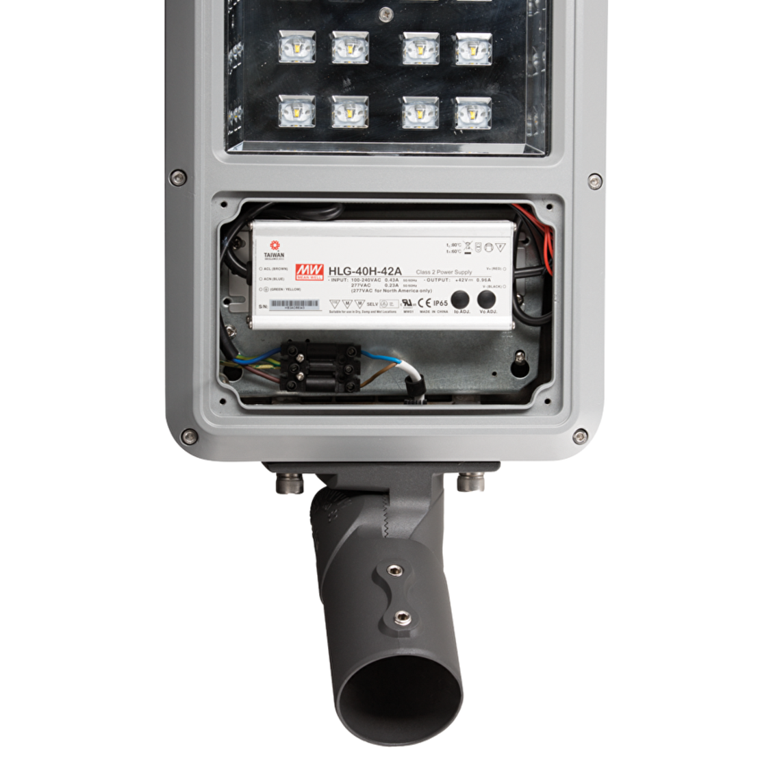 LED тяло за улично осветление IP66  100-240V 120° 30W 4200K CREE XT-E