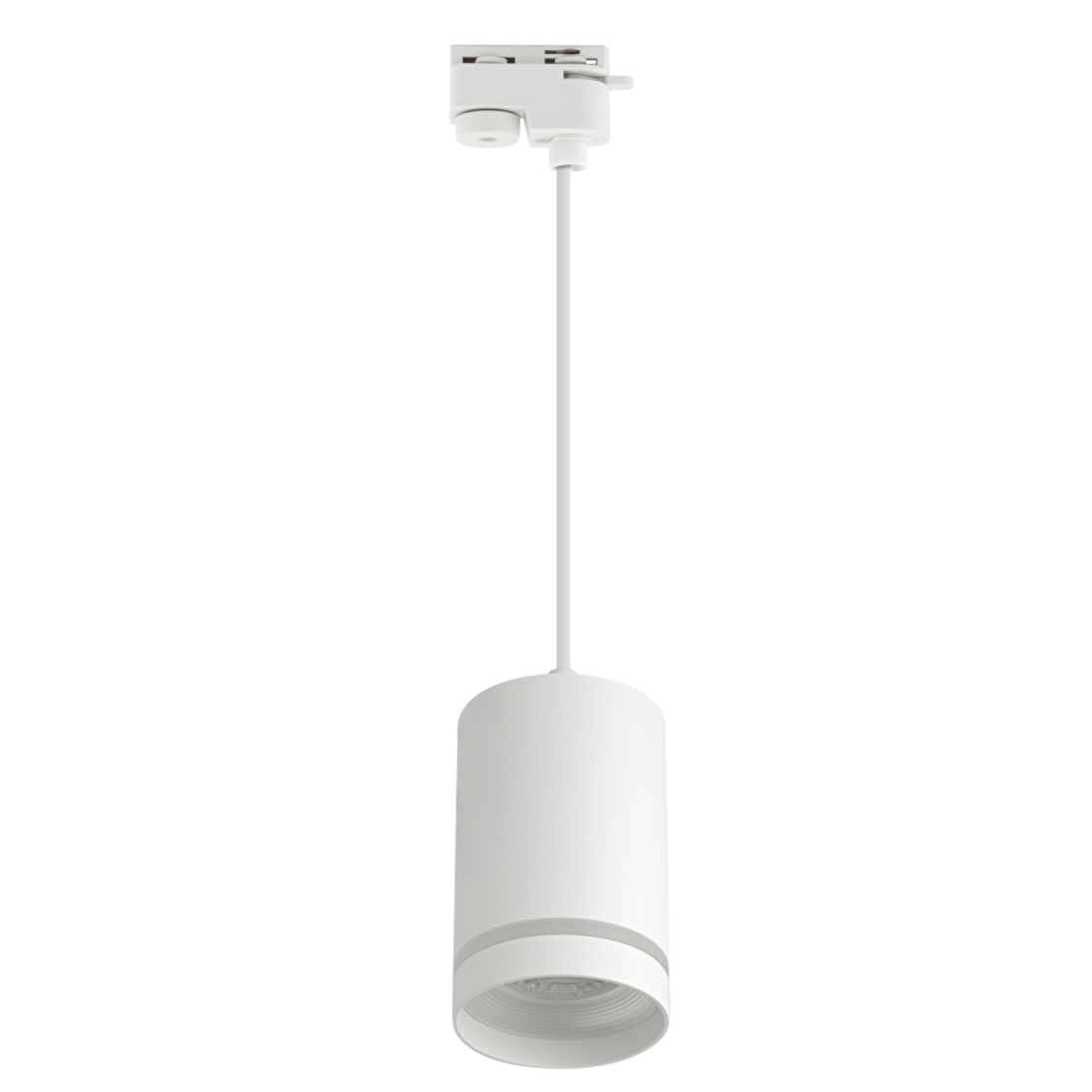 Тяло за релсов монтаж, висящо, двупроводно, бяло Gu10 220V-240V AC  10W