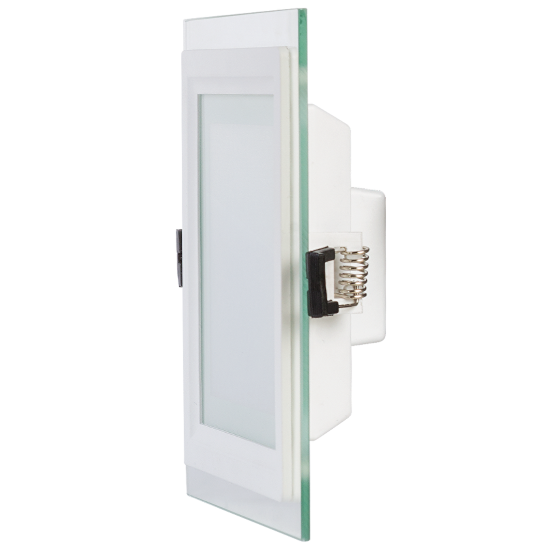 LED стъклен панел квадрат IP44  220V-240V AC 120° 6W 2700K SMD 2835