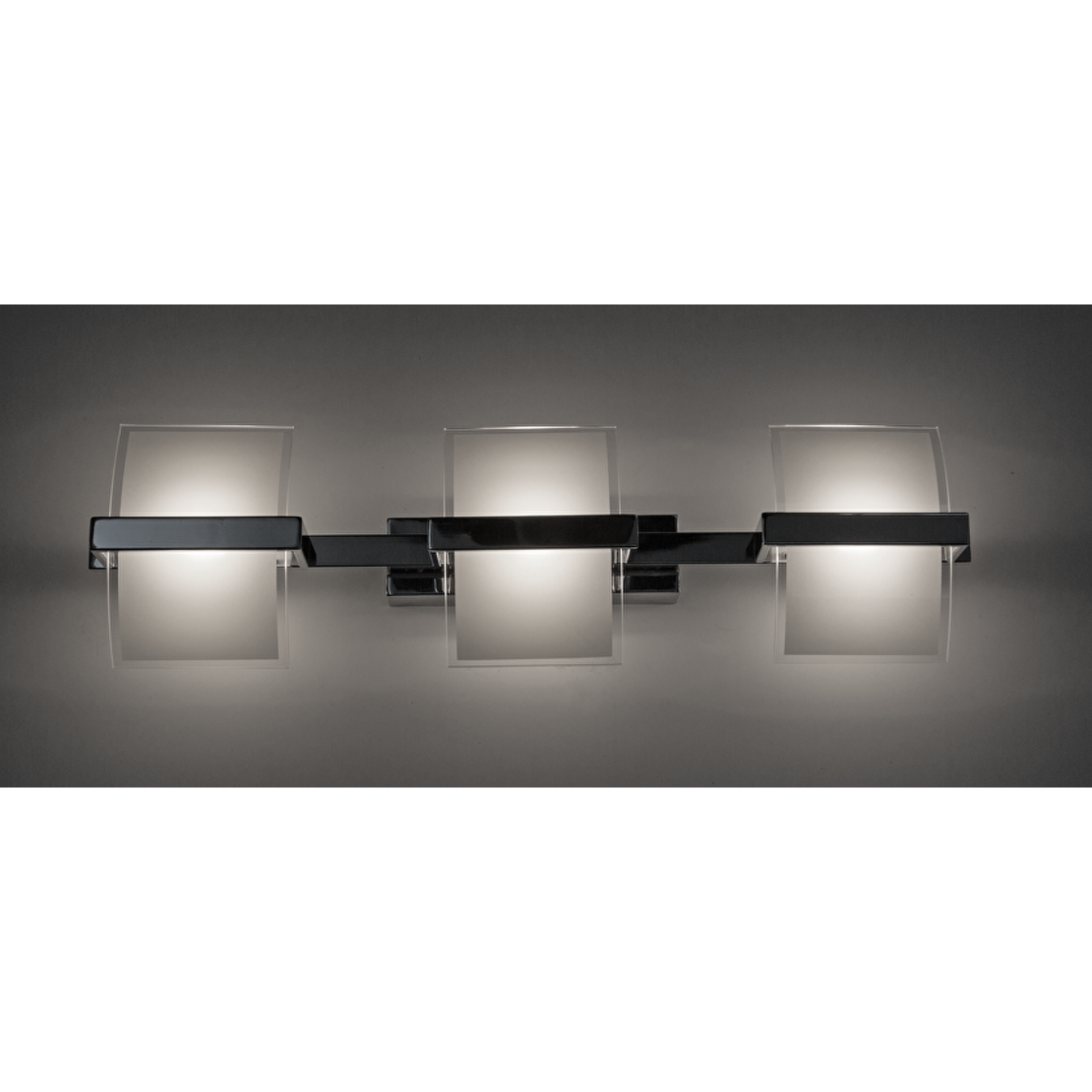 LED осв. тяло 3х5W, 4200K, IP20  за стена хром