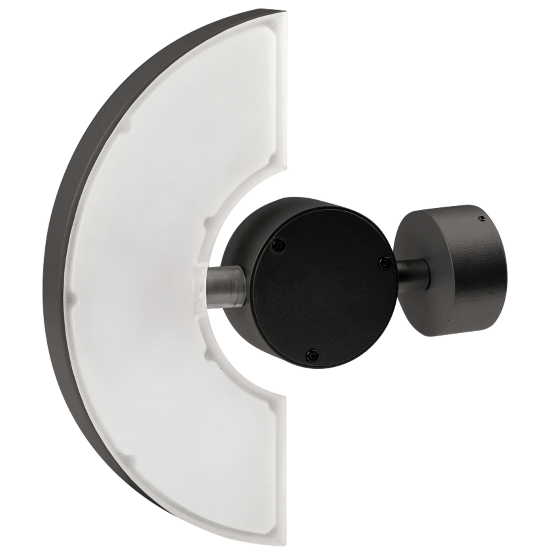 LED фасадно осв. тяло, 6W, 2700K, IP65, подвижно  за стена графит