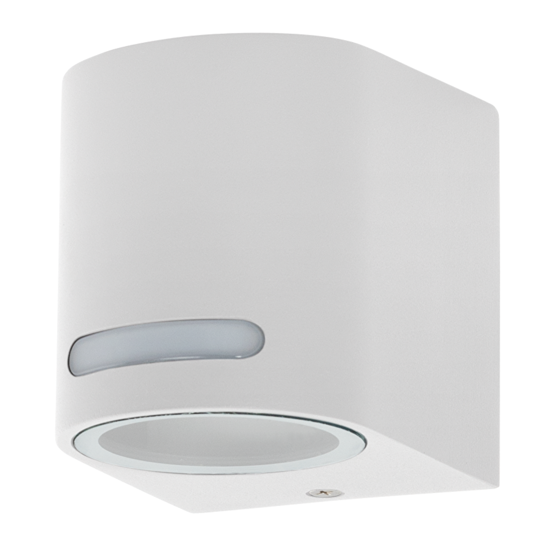 Фасадно осв. тяло едностранно, IP44 Gu10 за стена бяла