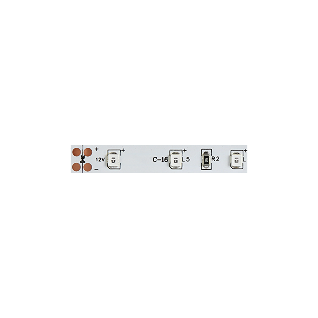 LED лента синя 5м IP65  12V DC 120° 4.8W/m Blue SMD 2835