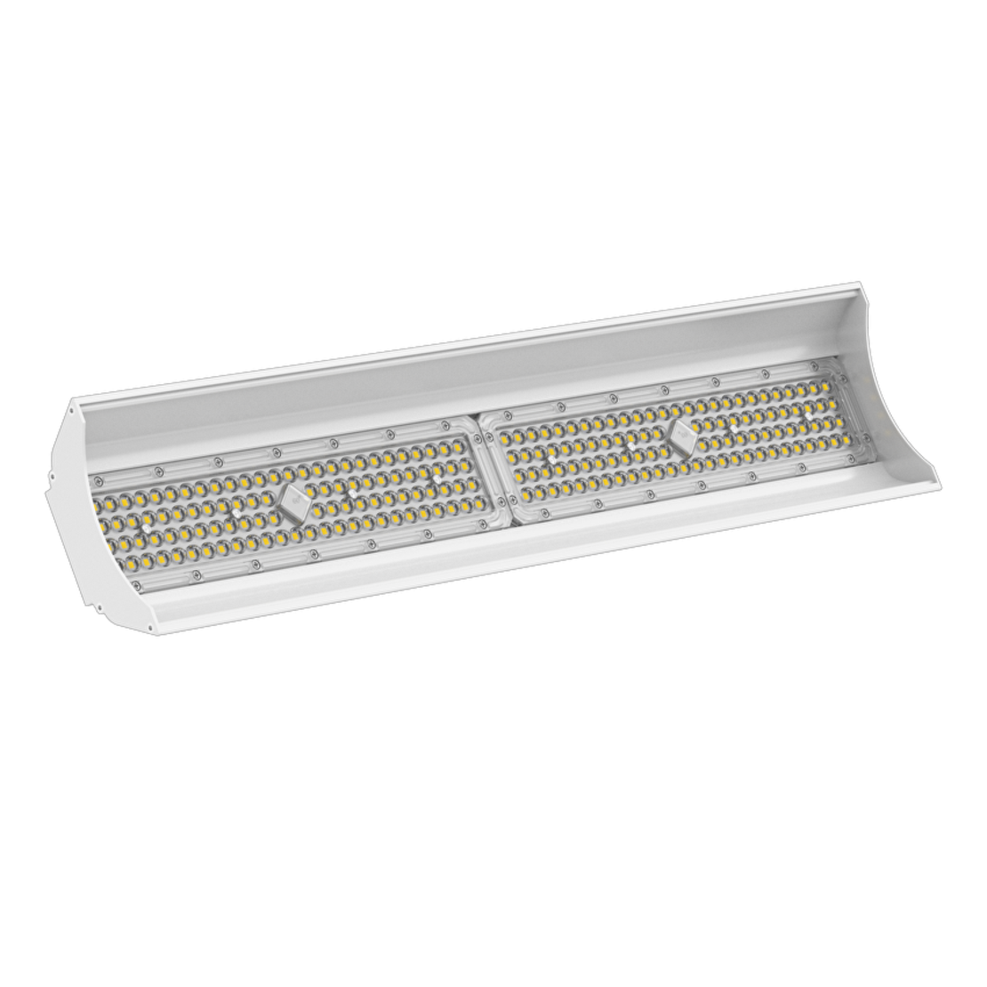 LED линейно индустр. осв. тяло 0-10V Dim IP65  100-277V AC 2 x 25° 100W 5000K SMD 2835