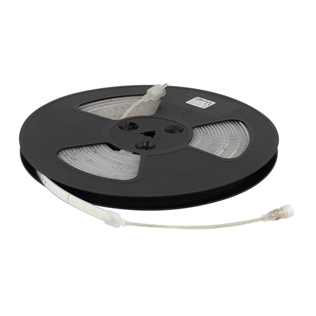 Професионална LED лента неутрално бяла 10м IP67  48V DC 120° 7.5W/m 4500K SMD 2835