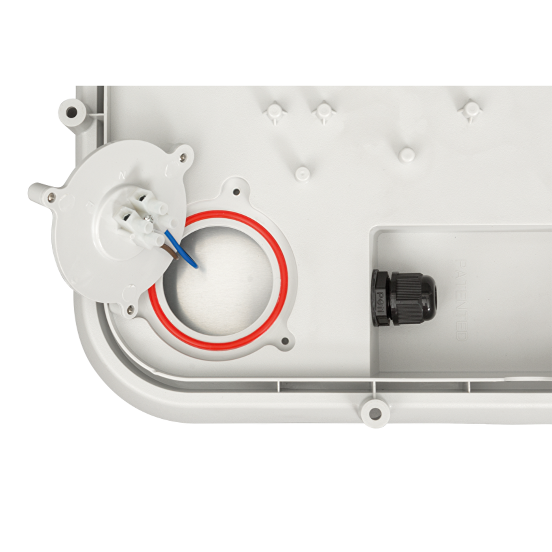 LED водоустойчива плафониера IP66  220V-240V AC 120° 14W 4500K SMD 2835