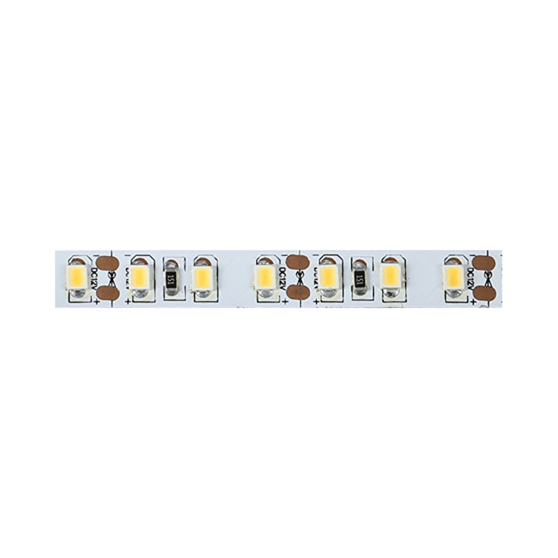 LED лента бяла 5м IP65  12V DC 120° 9.6W/m 6500K SMD 2835