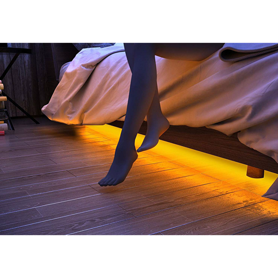 LED осветление за легло със сензор 2м  220V-240V AC 120° 3W/m 4000K SMD 2835
