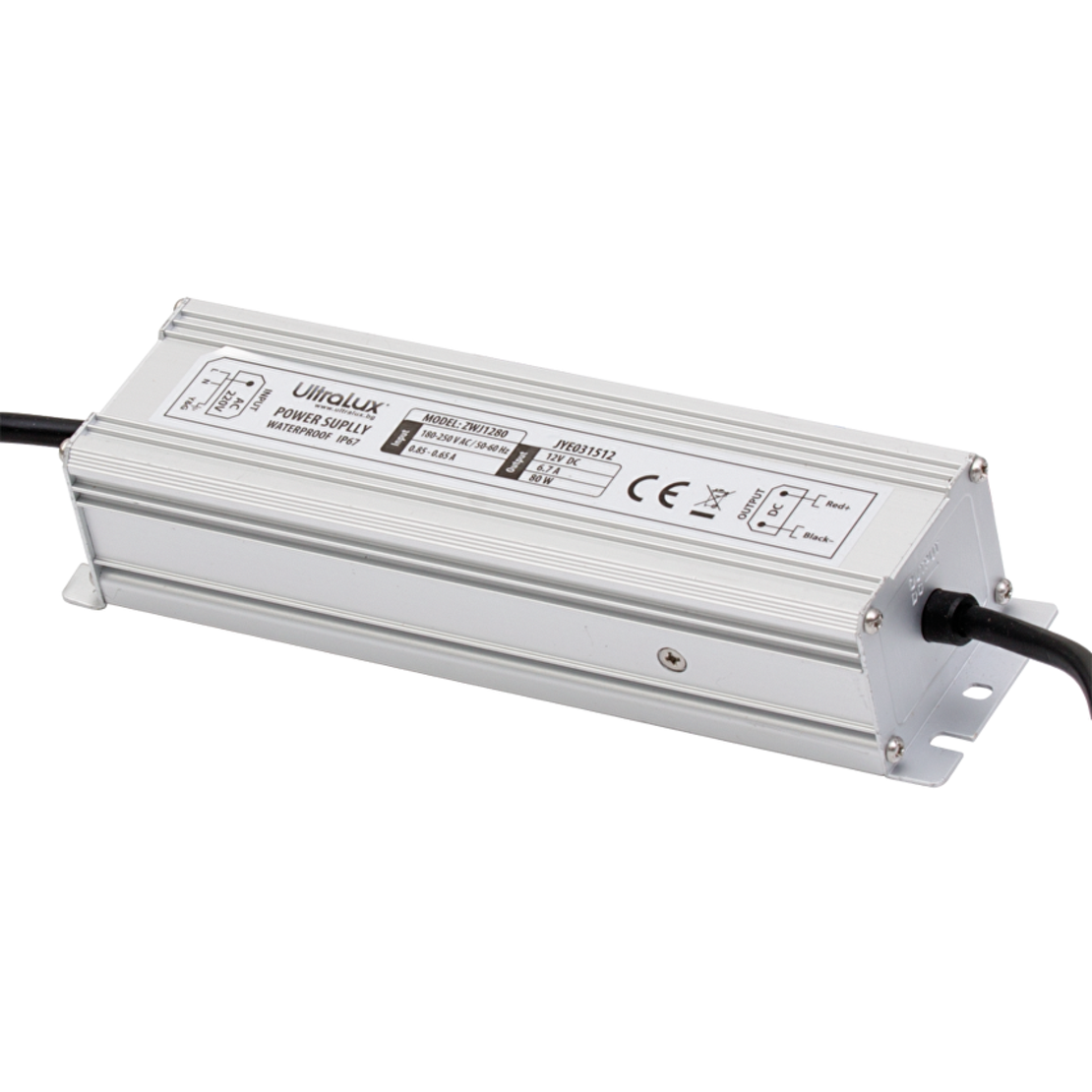 Захранване, водоустойчиво IP67  12V DC  80W