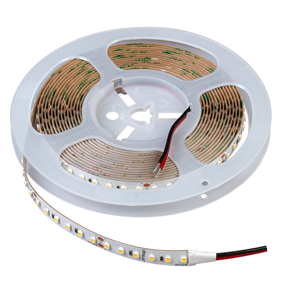 Професионална LED лента неутрално бяла 5м IP54  24V DC 120° 9.6W/m 4200K SMD 3528