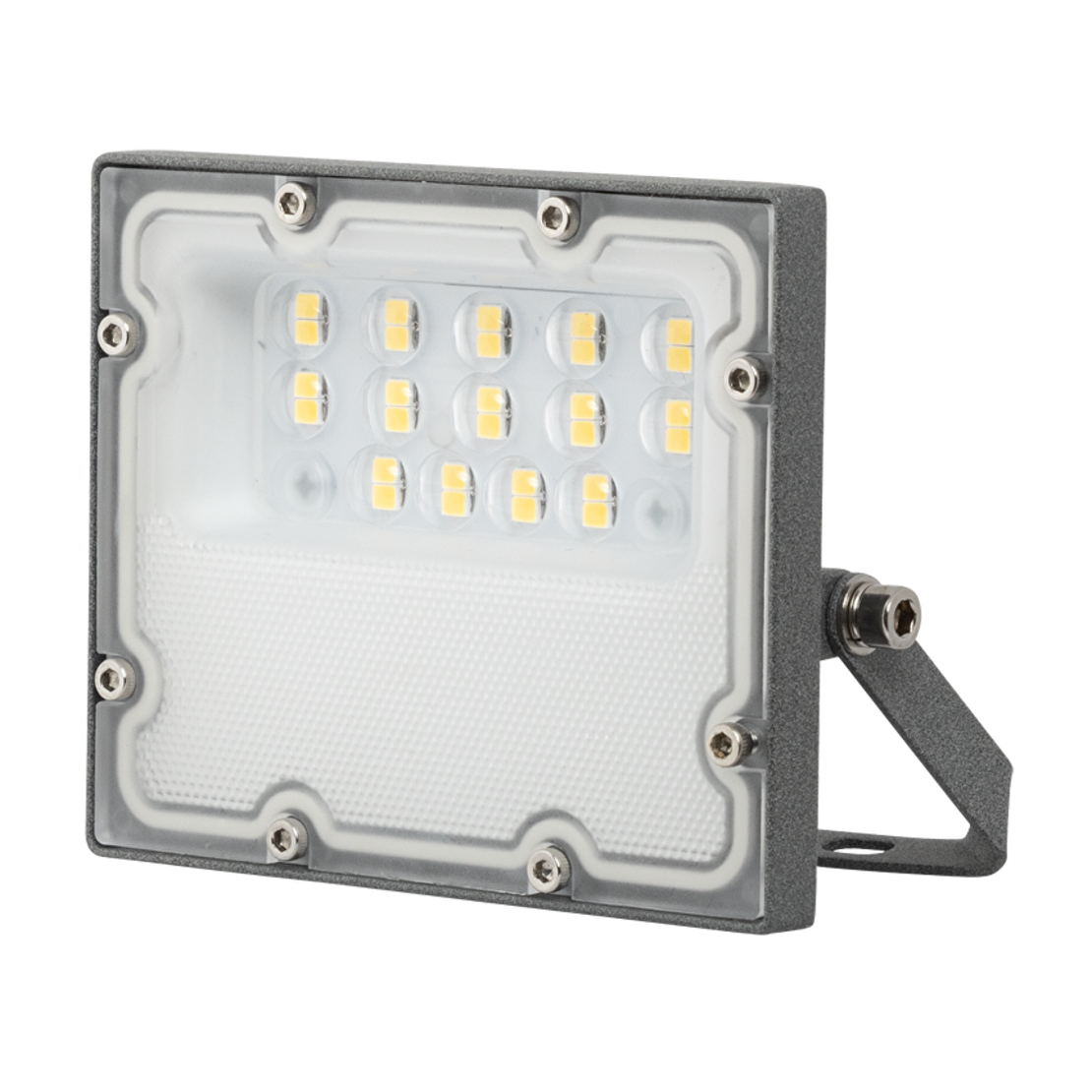 LED SLIM прожектор неутрална IP65  220V-240V AC 90° 20W 5000K SMD 2835