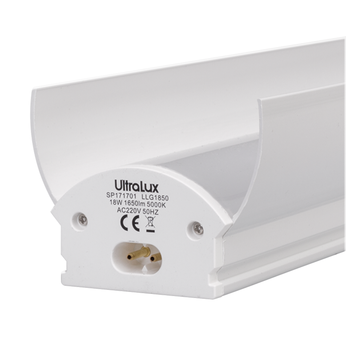 LED линейно осв.тяло с рефлектор неутрална  180-265V 100° 18W 5000K SMD 2835