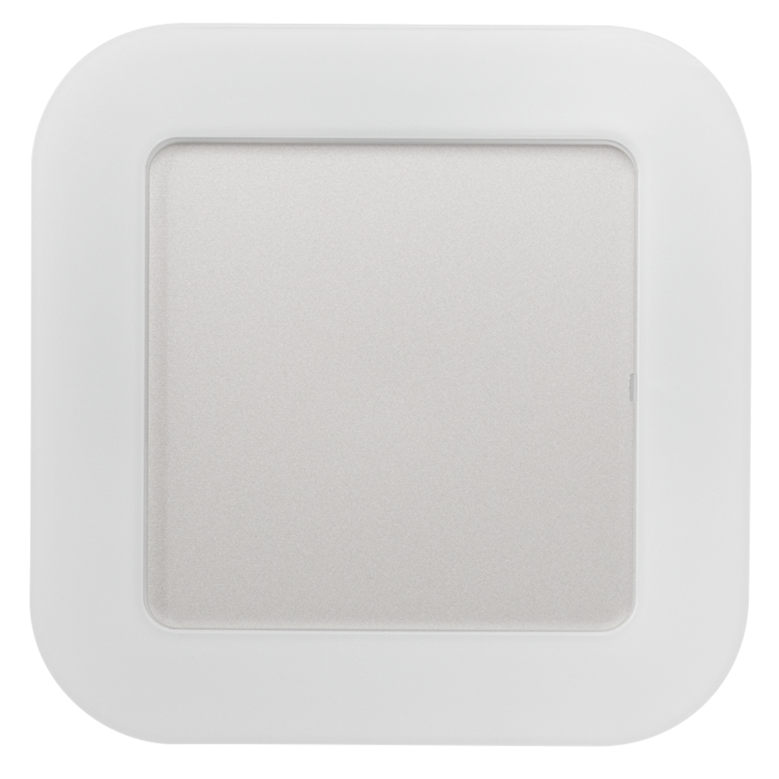 LED IP65 24W  плафониера бяла Квадрат