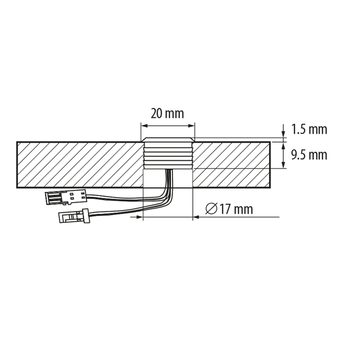 Тъч димиращ ключ  12V DC  60W