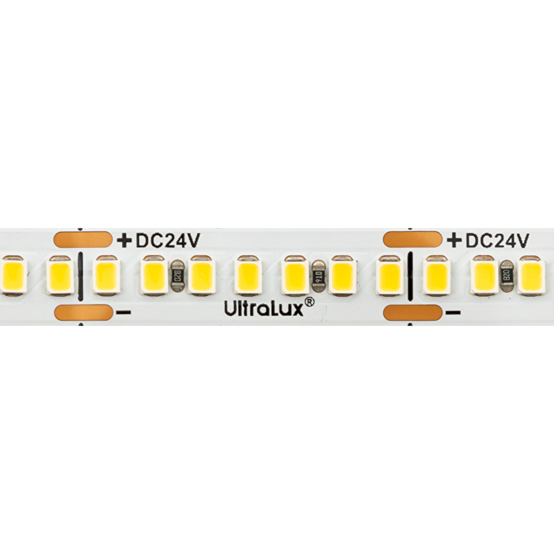Професионална LED лента топло бяла 5м  24V DC 120° 17W/m 2700K SMD 2835
