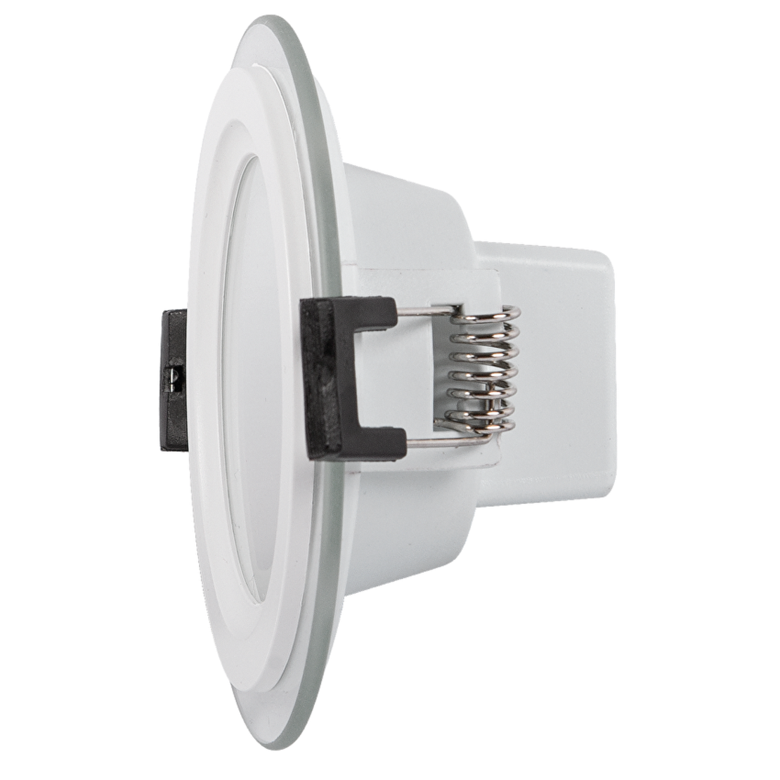 LED стъклен панел кръг IP44  220V-240V AC 120° 6W 2700K SMD 2835
