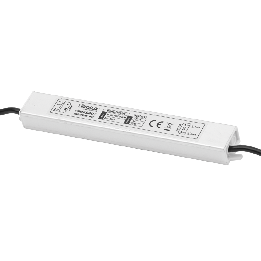 Захранване, водоустойчиво IP67  12V DC  36W