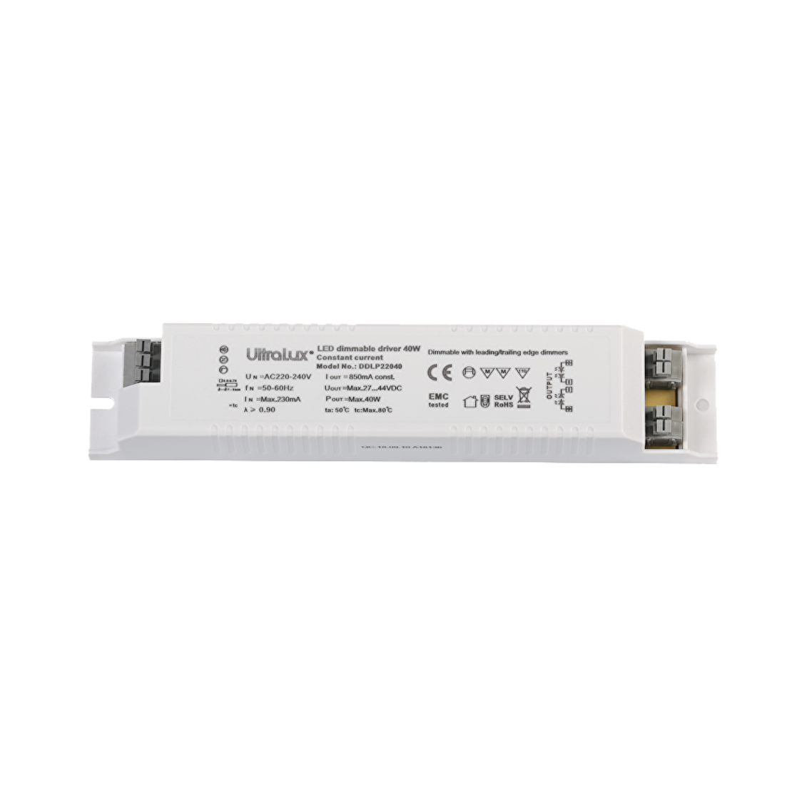 Димиращ драйвер за LED панел 850mA  220V-240V AC  40W