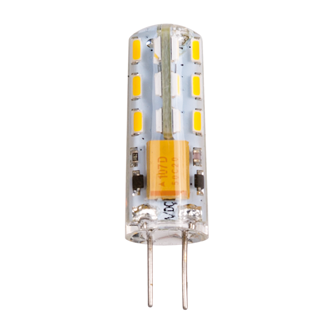 LED лампа G4 12V DC 360° 1W 4000K SMD 3014