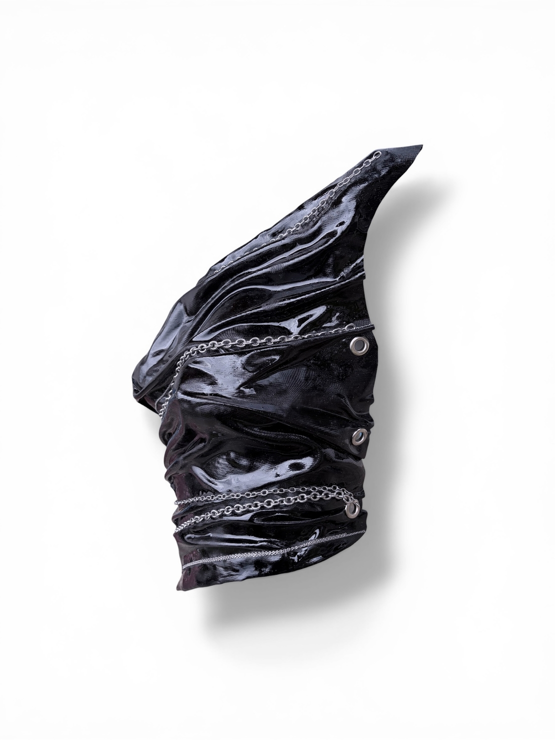 GOUD x FUNKY DISCO BLACK CHAIN CORSET