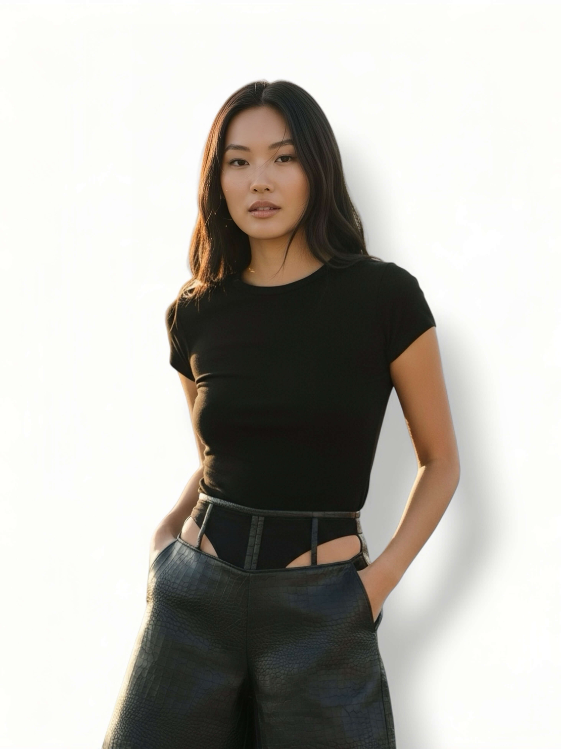 БЕРМУДИ С НИСКА ТАЛИЯ BLCK 01