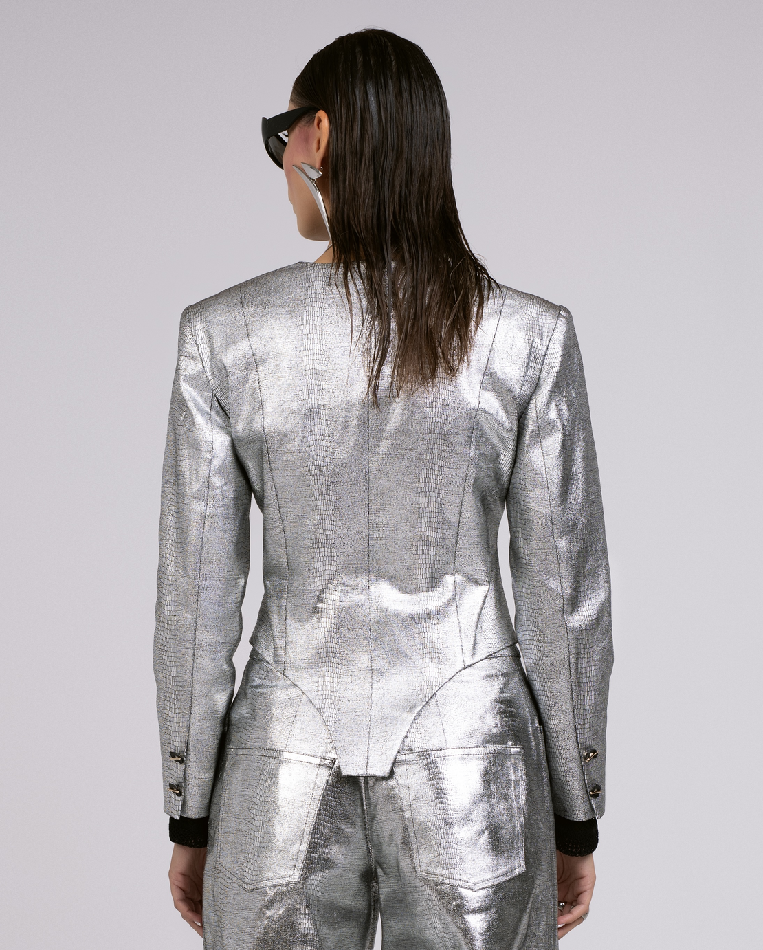SILVER EDGE BLAZER