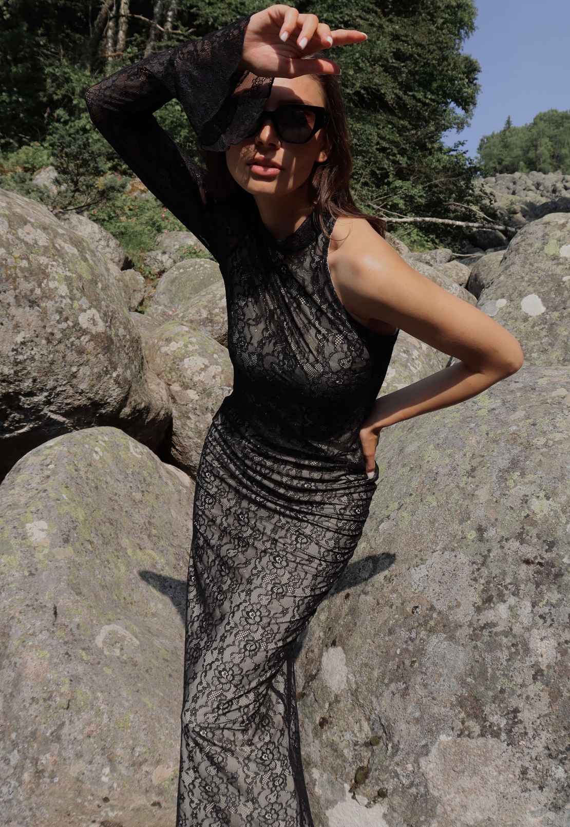 OBSIDIAN TOUCH DRESS
