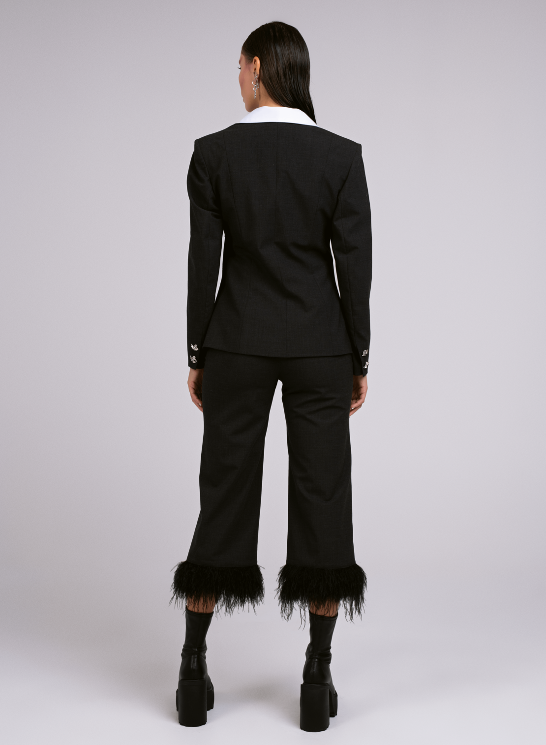 SCULPTED SLATE  BLAZER