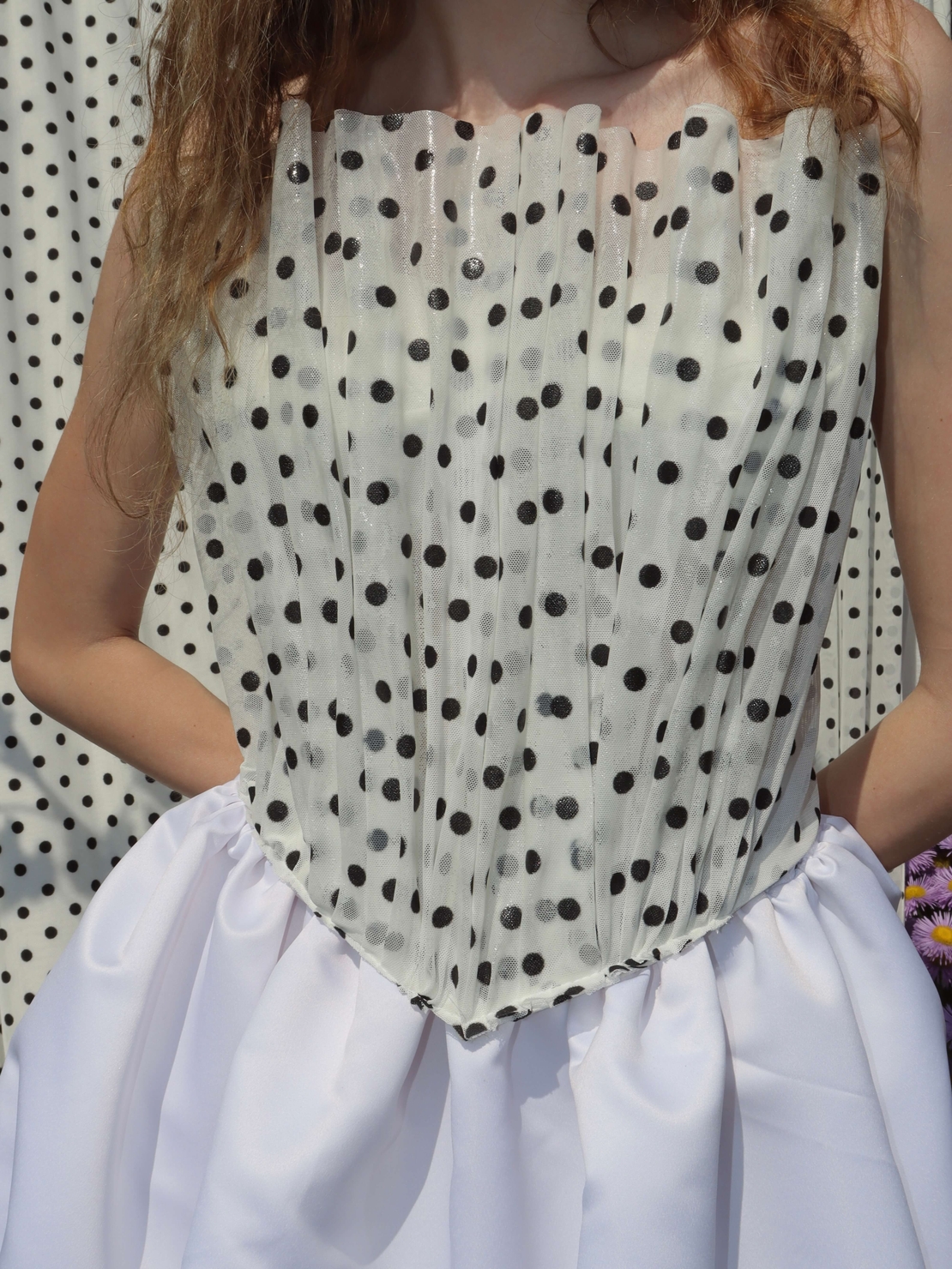 POLKA DOT CORSET