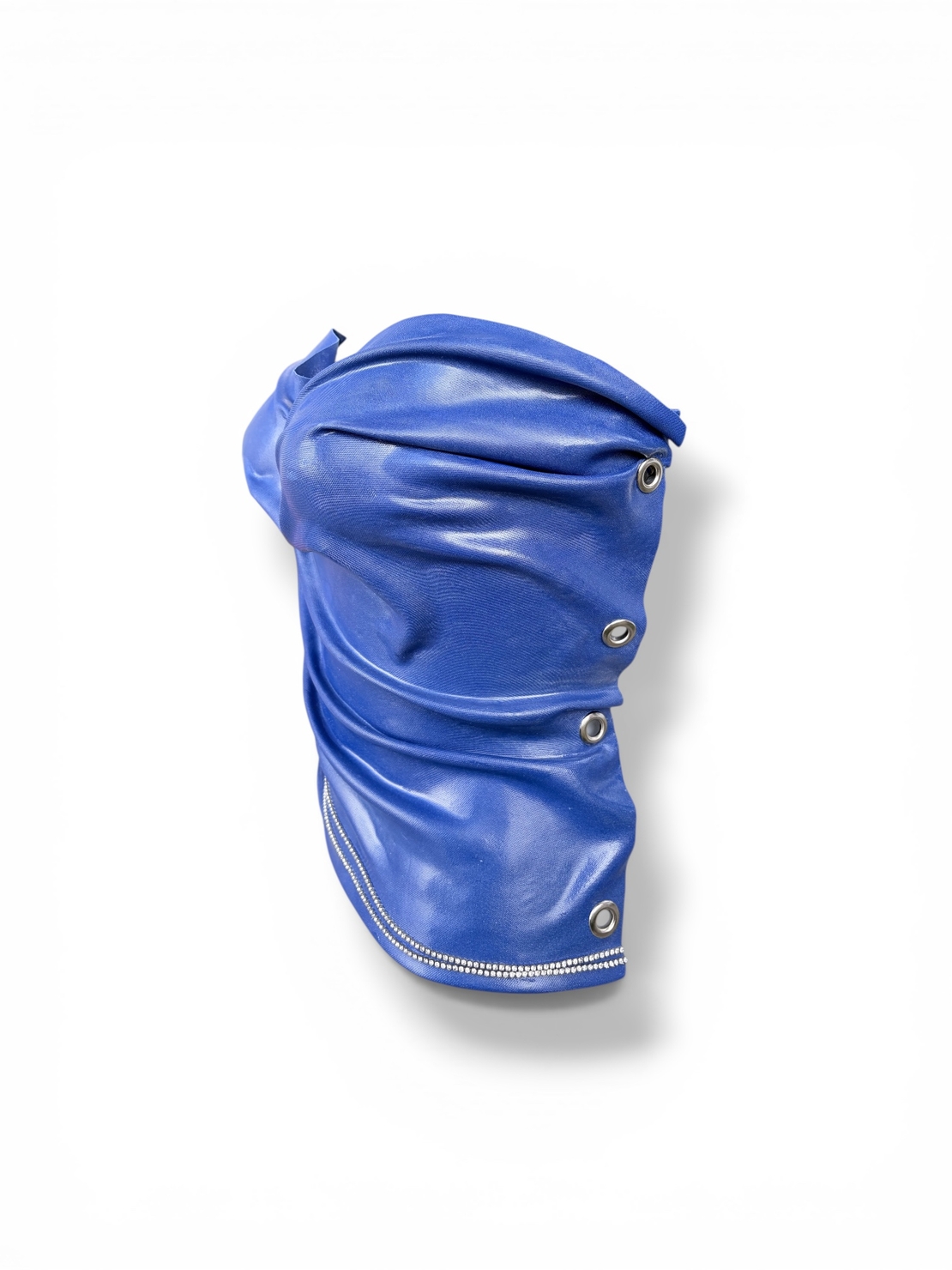 GOUD x FUNKY DISCO ROYAL BLUE CRYSTAL CORSET