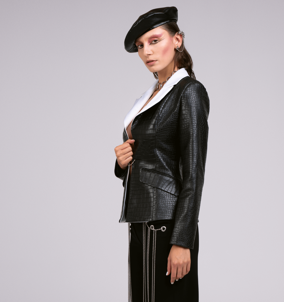 MIDNIGHT SERPENT BLAZER