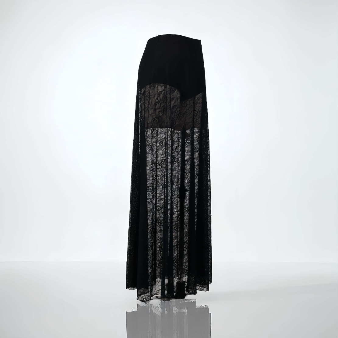 HIDDEN VEIL MAXI SKIRT