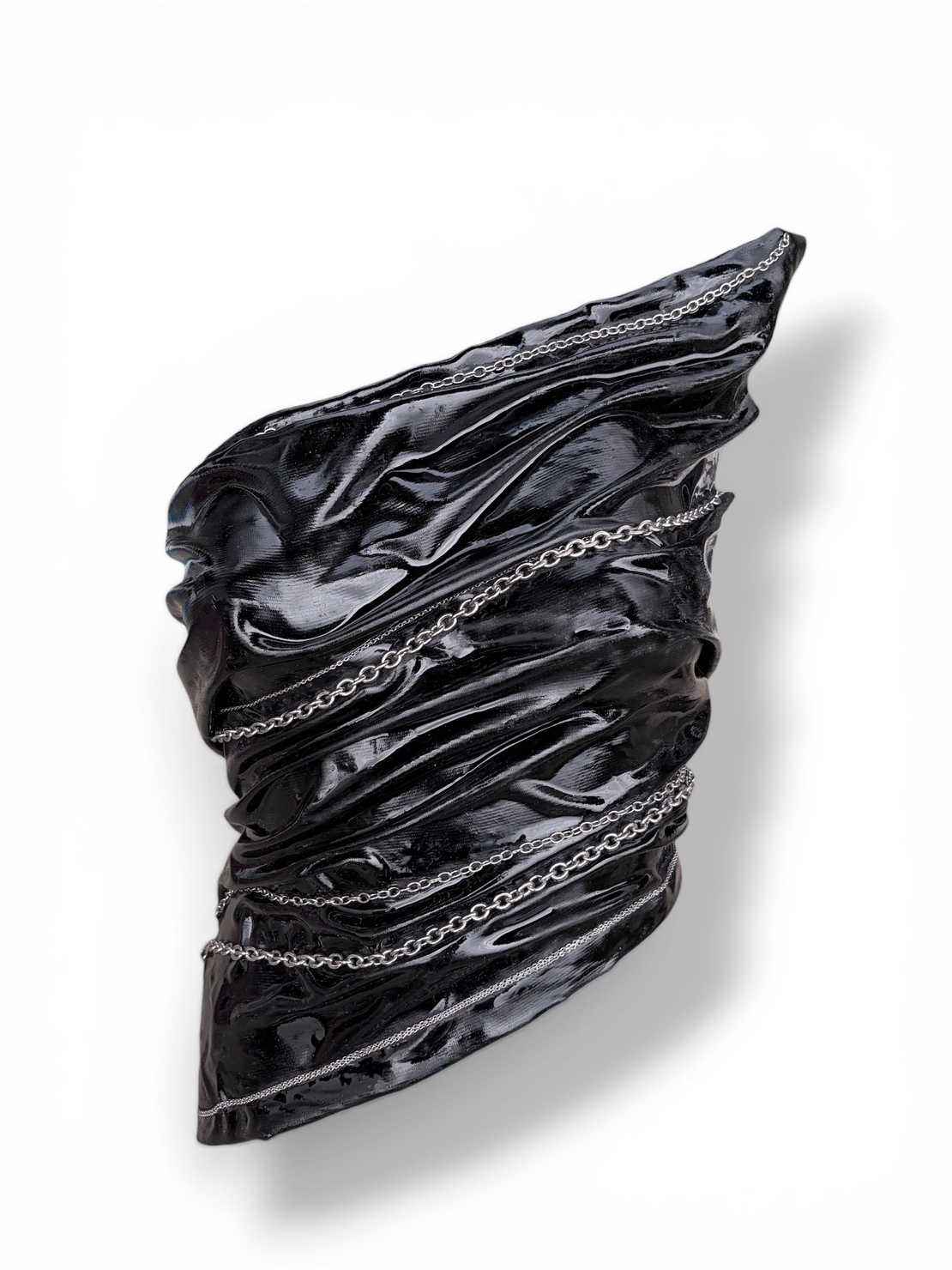 GOUD x FUNKY DISCO BLACK CHAIN CORSET