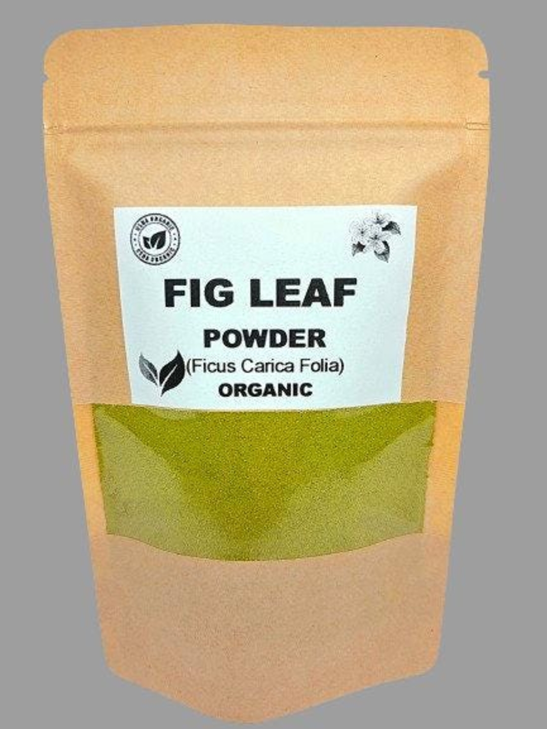 Organic fig leaf powder | ficus carica folia | fig leaf tea | herbal tea | dried leaves | organic herbs | dried herbs | herba | powder tea