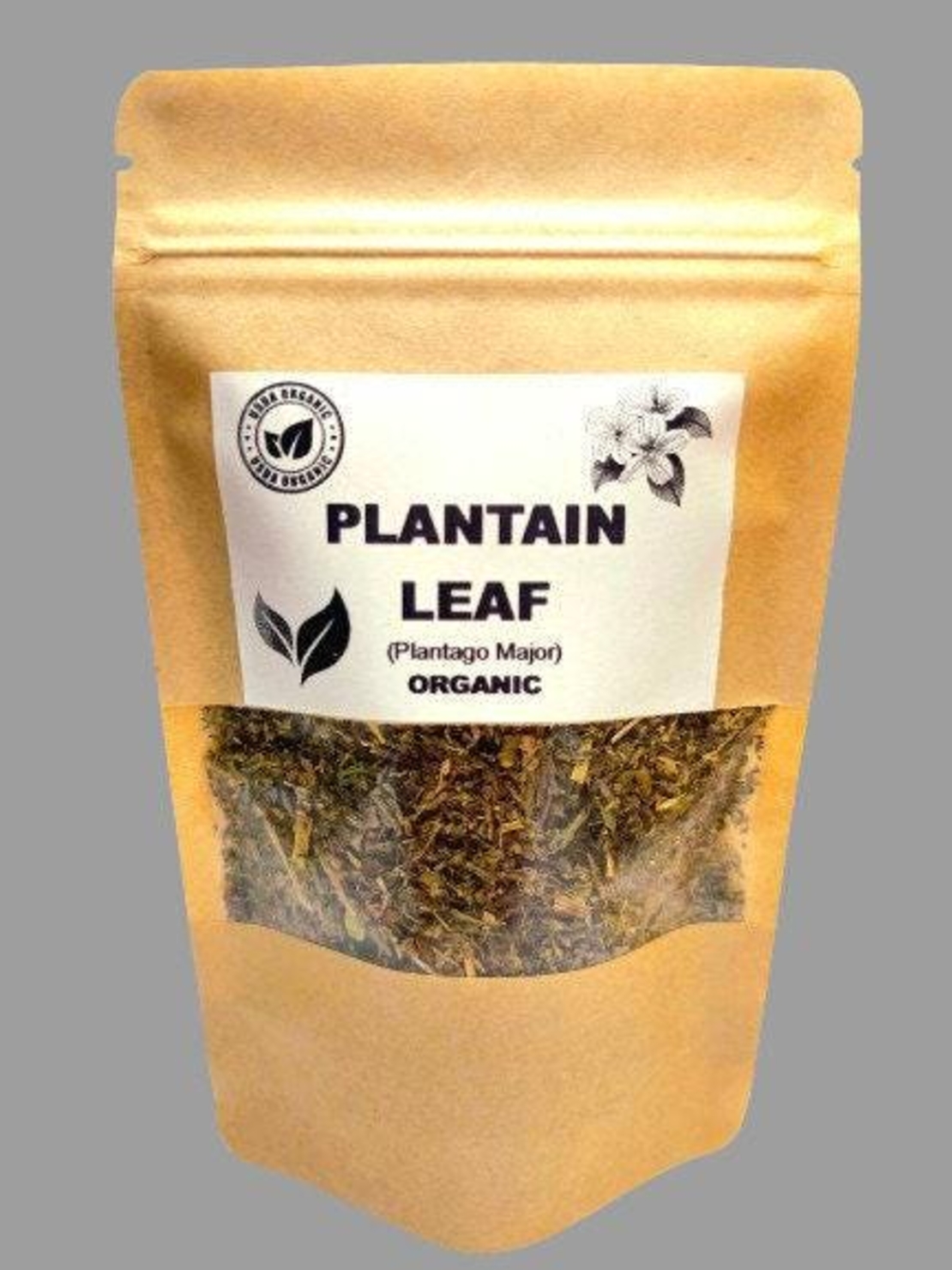 Organic PLANTAIN LEAF | plantago major | plantain tea | herbal tea | dried herbs | organic herbs | herba | tea | organic bulk herb