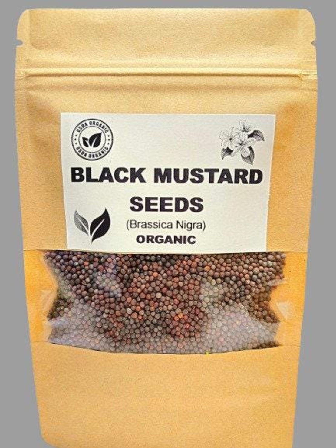 Organic black mustard seeds | brassica nigra | black mustard tea | seeds | dried seeds | organic seeds | organic herb | herba tea | semens