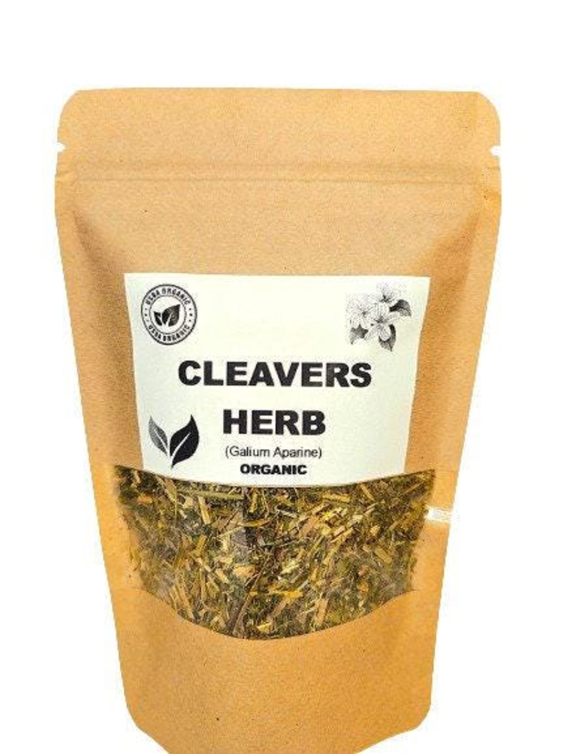 Organic CLEAVERS HERB | galium aparine | cleavers tea | herbal tea | dried herbs | organic herbs | herba | tea | cleavers herb tea