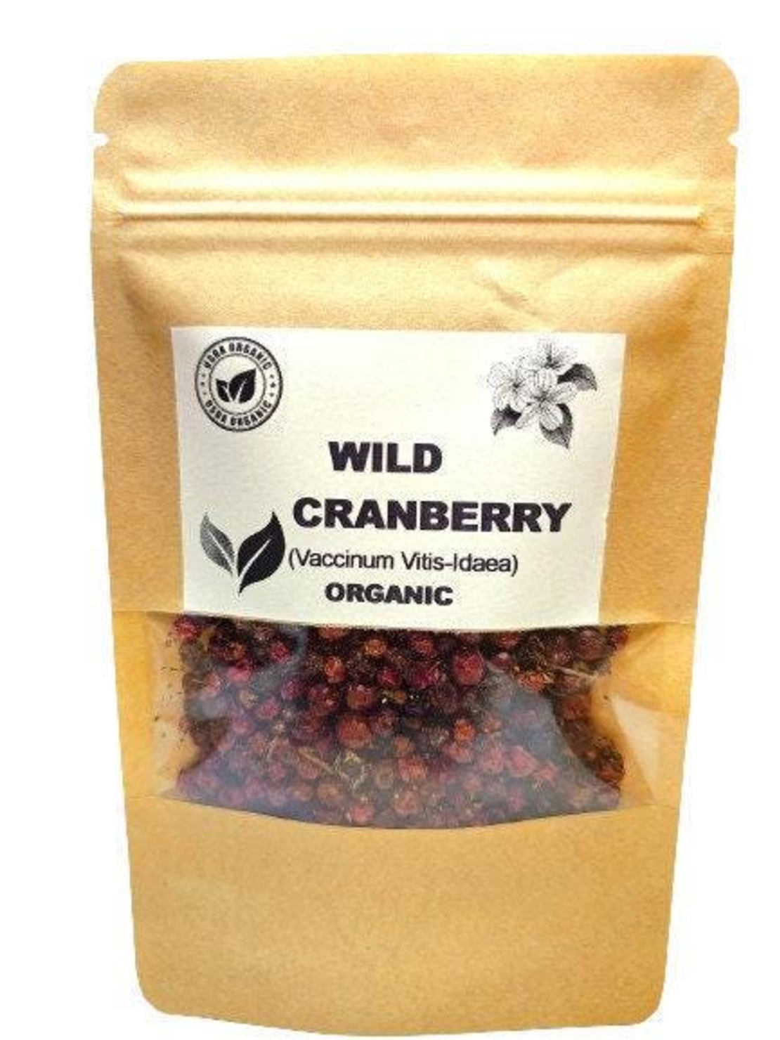 Organic Wild Cranberry (Vaccinium vitis-idaea)
