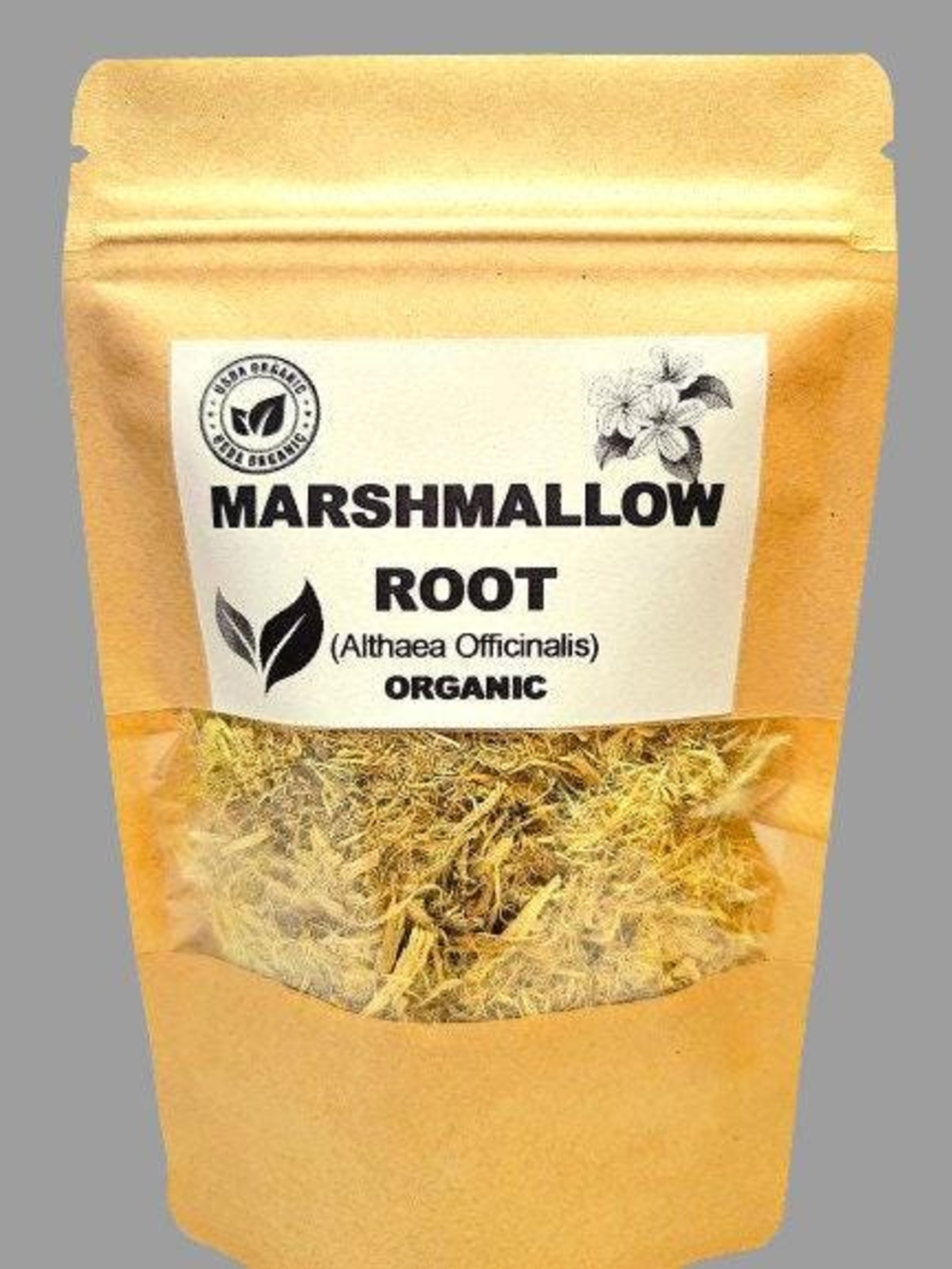 Organic MARSHMALLOW ROOT | althaea officinalis | marshmallow tea | herbal tea | dried root | organic herbs | herba | tea